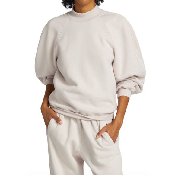 AGOLDE Tarron Mock-Turtleneck Sweatshirt - Size S - New - Picture 1 of 4